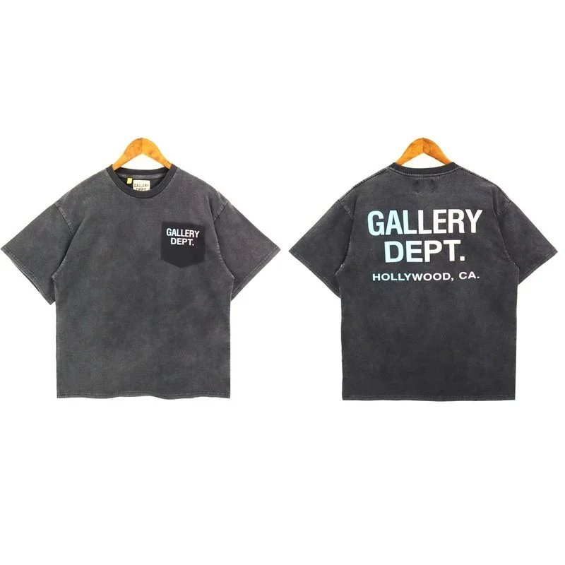 Gallery Dept Gradient Letter T-Shirt photo 5