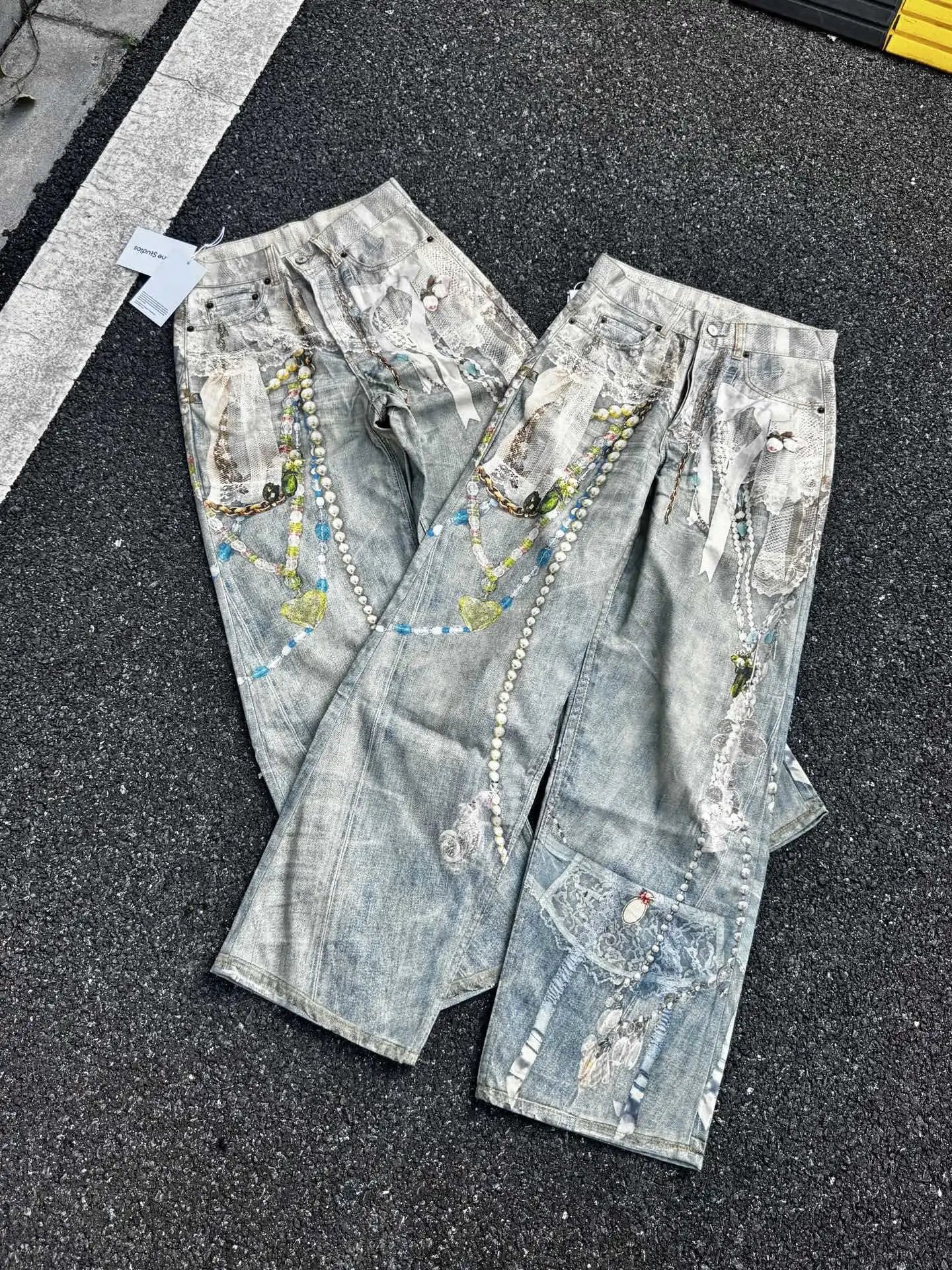 Acne Studios Straight Leg Jeans photo 8