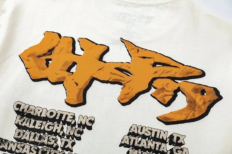 Travis Scott Cactus Jack x Utopia Skull T-Shirt photo 6