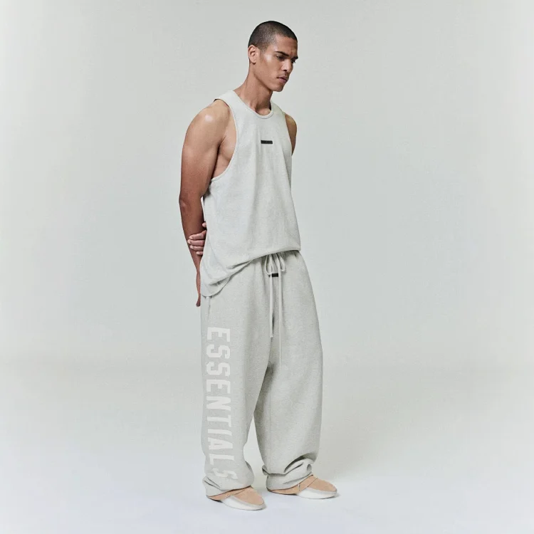 Straight velvet trousers and casual pants with large logo on the side, same style for men and women(pic5) Straight velvet trousers and casual pants with large logo on the side, same style for men and women