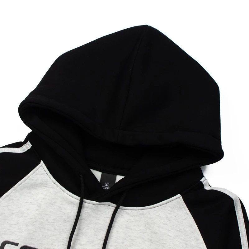 Cutout Letter Colorblock Hoodie photo 6