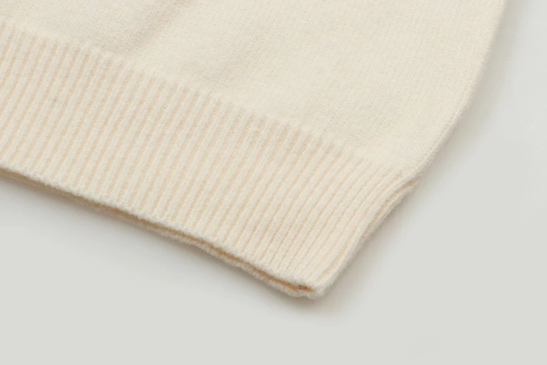 Off-White Letter Crewneck Wool Sweater photo 5