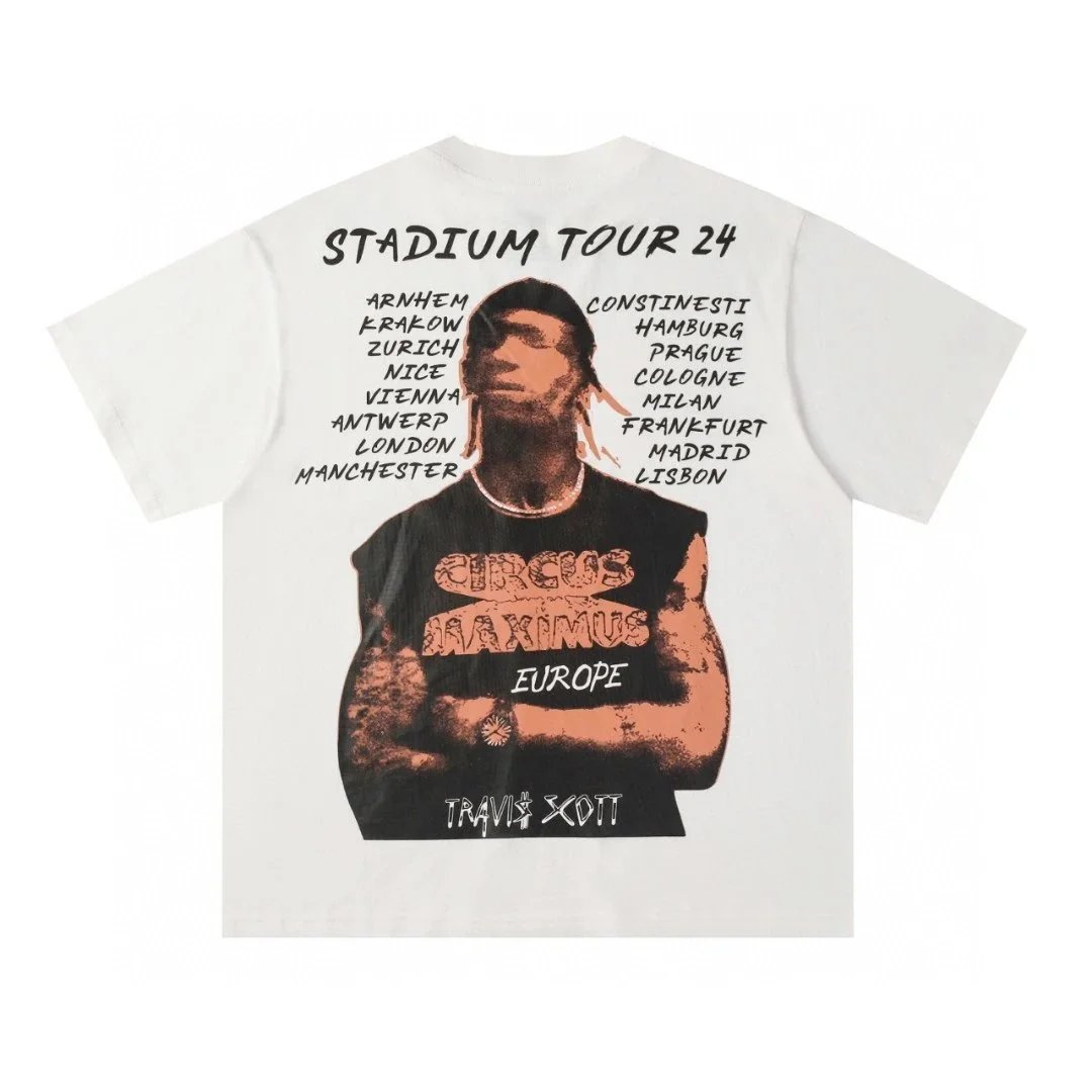 Travis Scott Tour Europe T-Shirt photo 6