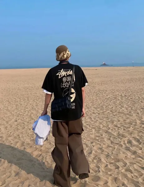Stussy Our Legacy Los Angeles Stockholm Graphic T-Shirt Black - 3