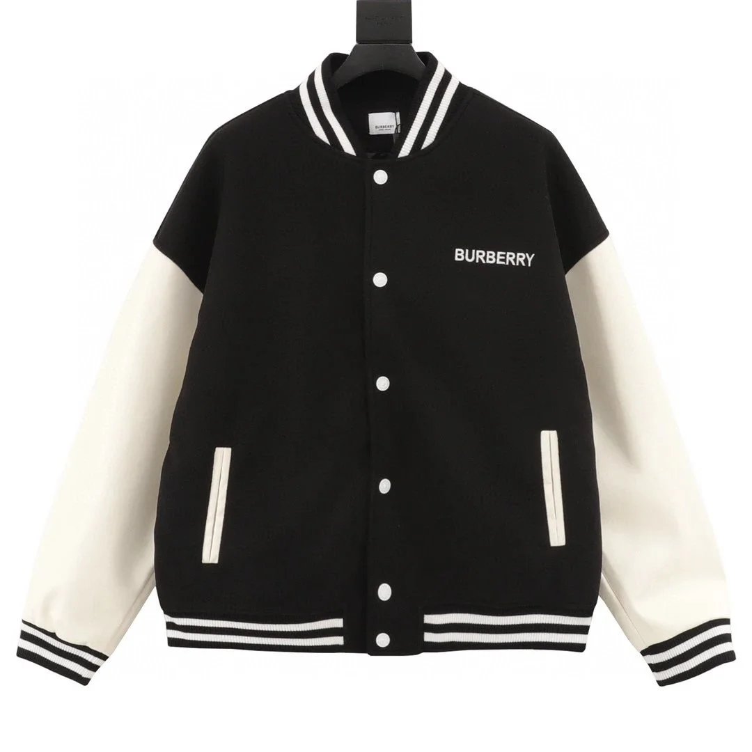 BBR Classic Bear Logo Baseball Jacket photo 2