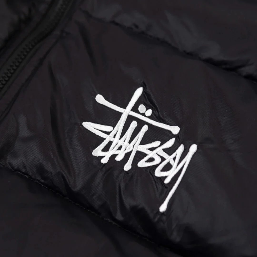 White Duck Down Hoodie Puffer photo 4