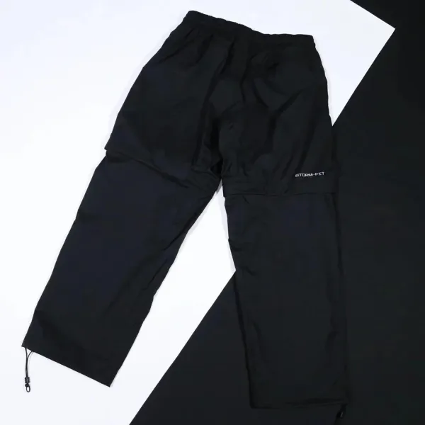 Stussy x Nike Convertible Windbreaker Pants Black - 6