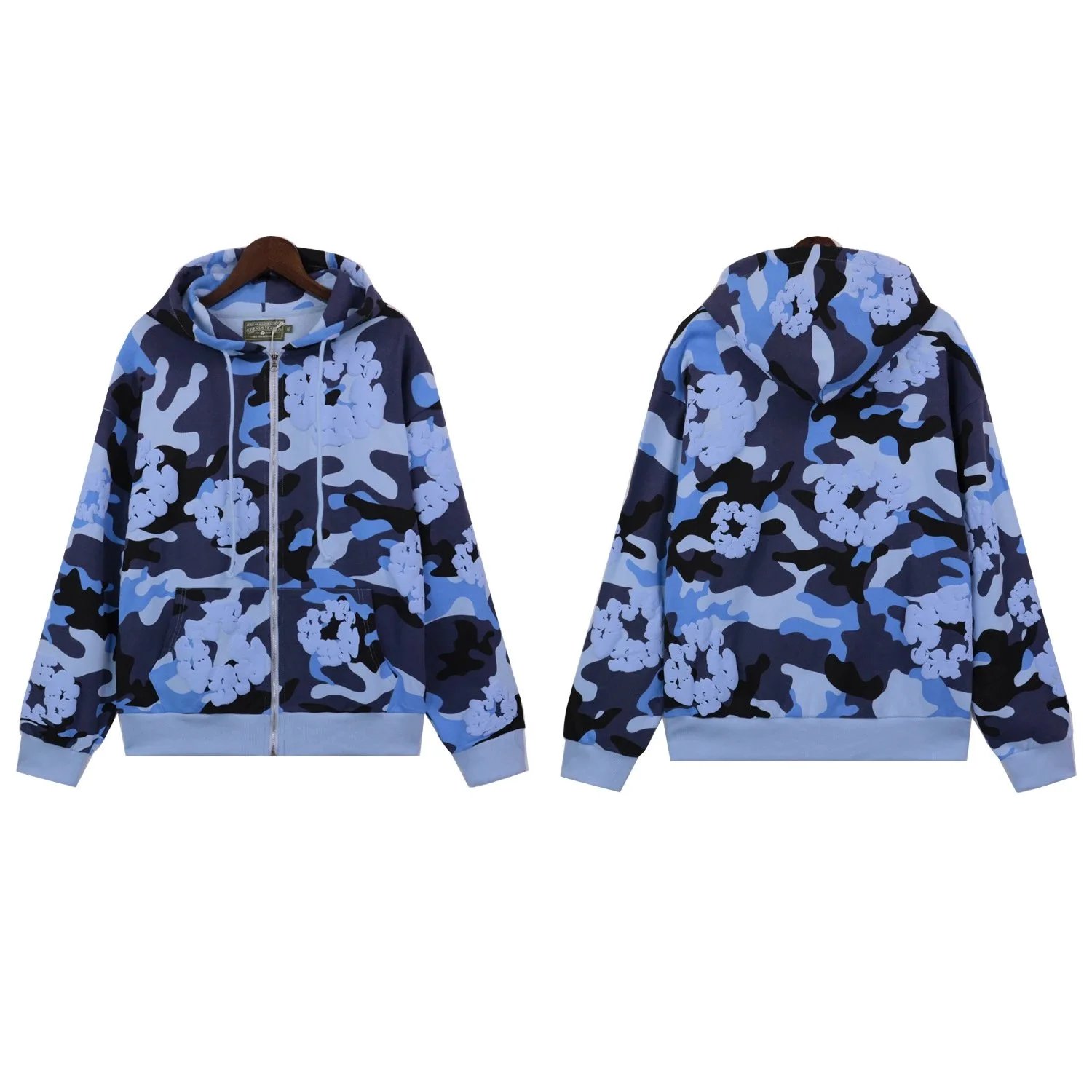 Camo Kapok Print Hoodie Tracksuit photo 2