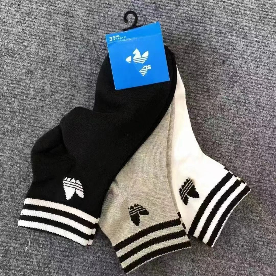 Adidas Three-Stripe Mid-Calf Running Socks photo 8