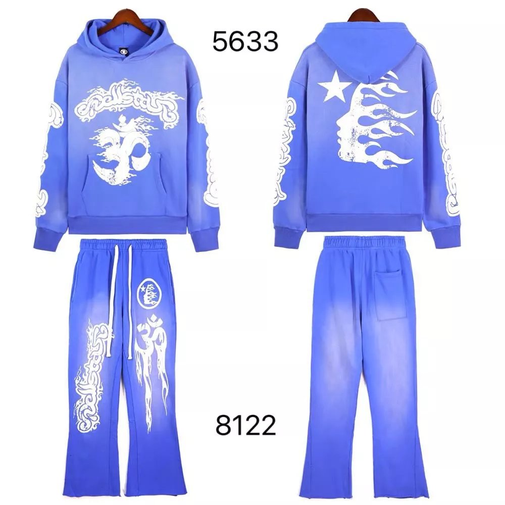 Vintage Distressed Hoodie and Pants Set photo 7