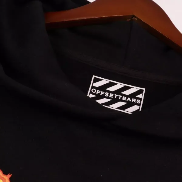 Off-White x Denim Tears Floral Heart Hoodie White - 11