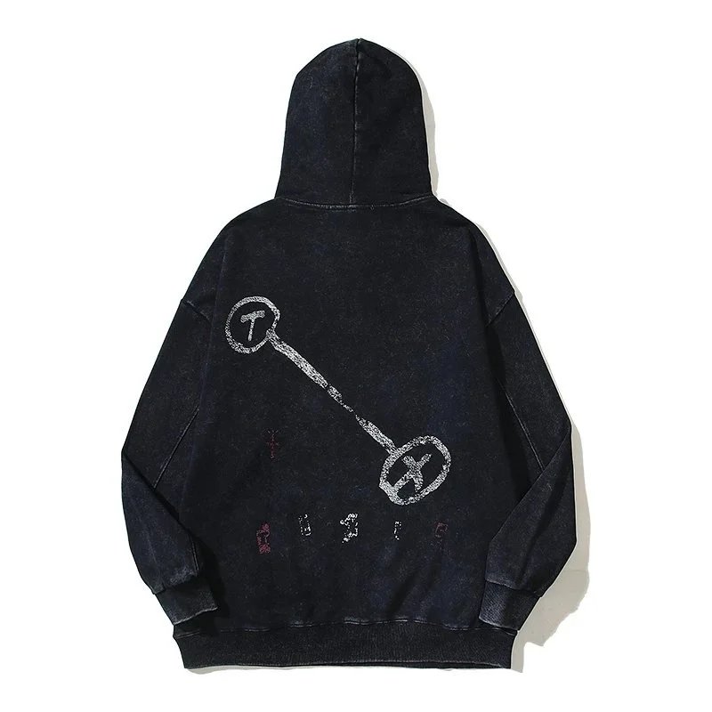 Travis Scott IL Joker Hoodie Washed Cotton photo 5