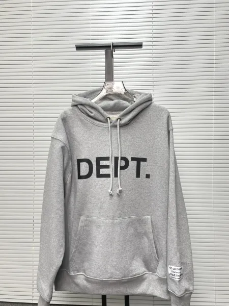 Gallery Dept DEPT. Graphic Hoodie Gray - 11