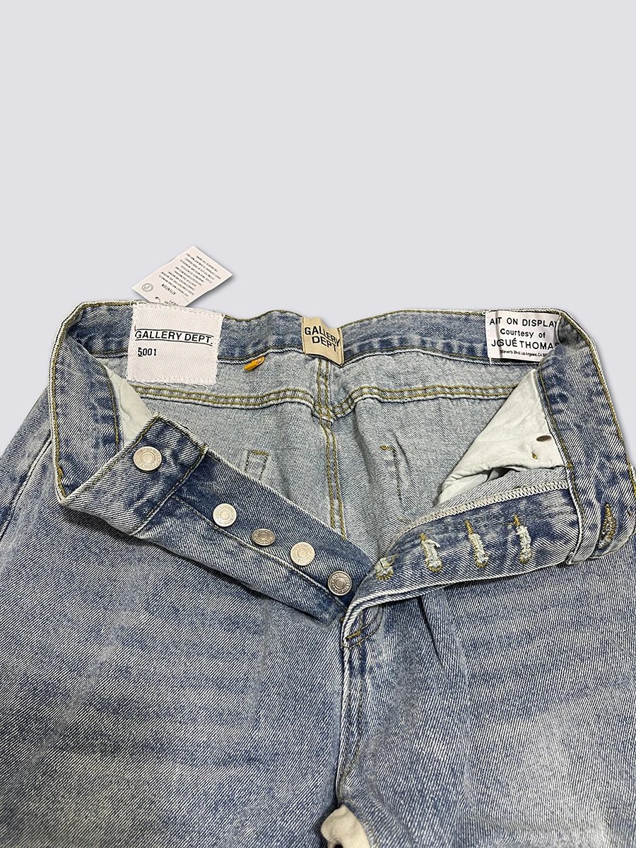 Maison Margiela Tabi Patchwork Denim Jeans - 3
