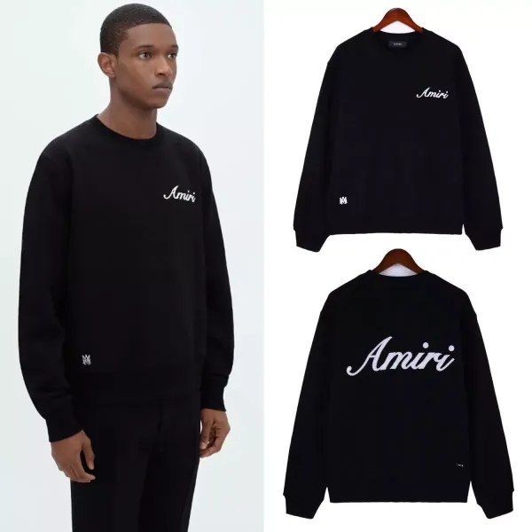 Amiri Palm Tree 22 Graphic Hoodie Black - 2