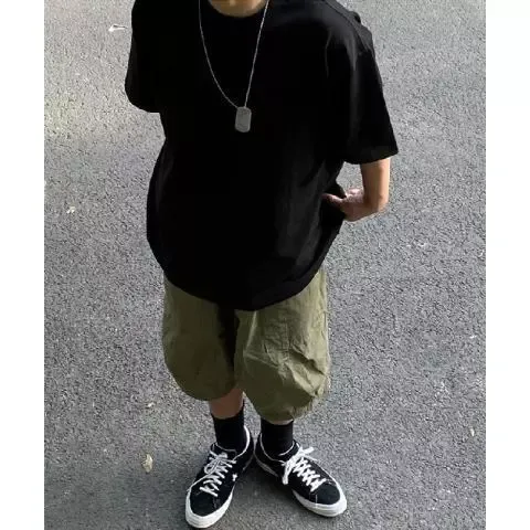 Fear of God Essentials FG7C Black Oversized T-Shirt - 5