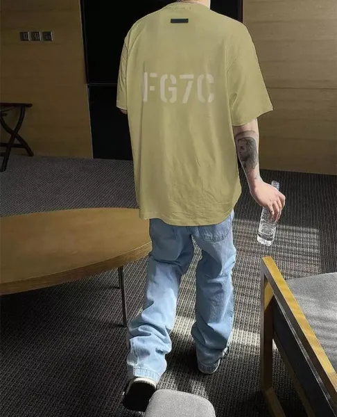 Fear of God Essentials FG7C Black Oversized T-Shirt - 20