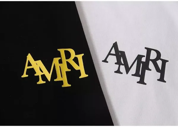 Amiri Champagne Glass Graphic Black T-Shirt - 19