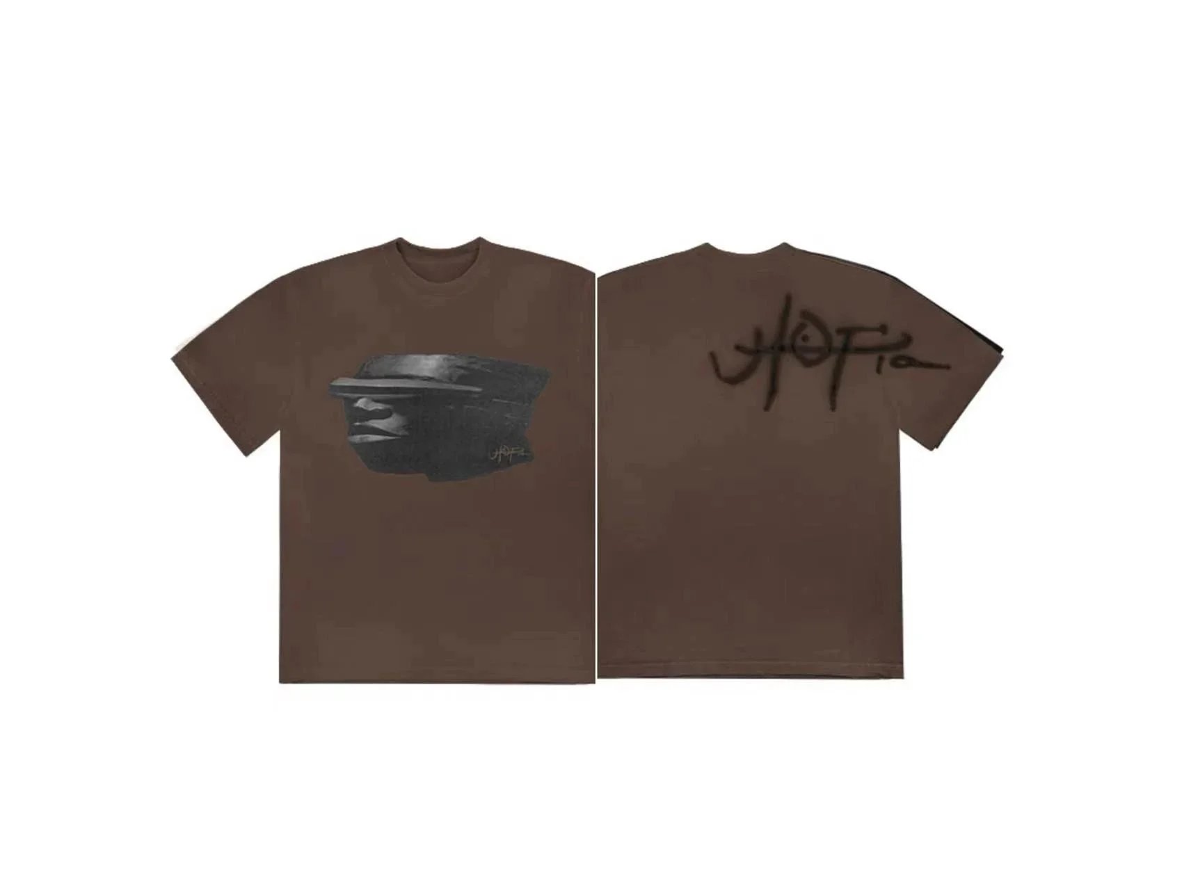 Travis Scott Utopia Stone Head T-Shirt