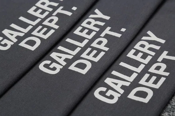 Gallery Dept Gallery Dept. Hollywood Long Sleeve Tee Charcoal Gray T-Shirts - 6