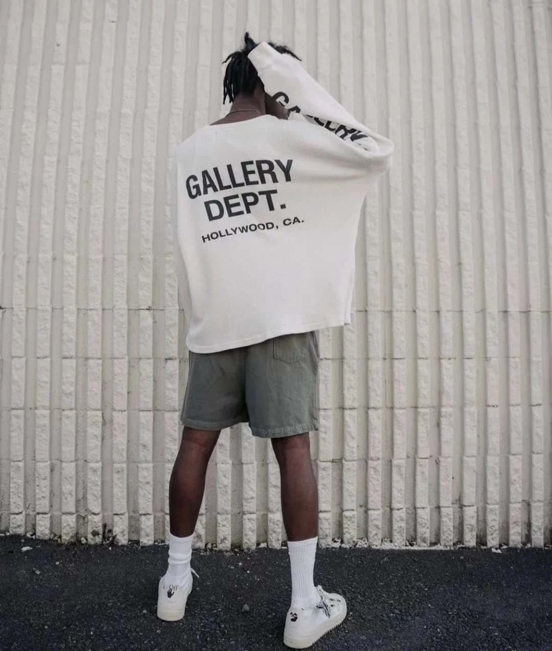 Dept Waffle Long Sleeve T-Shirt photo 6