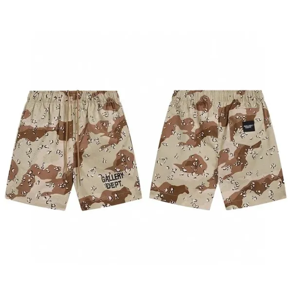 Gallery Dept Desert Camo Shorts Beige / Brown Shorts - 7