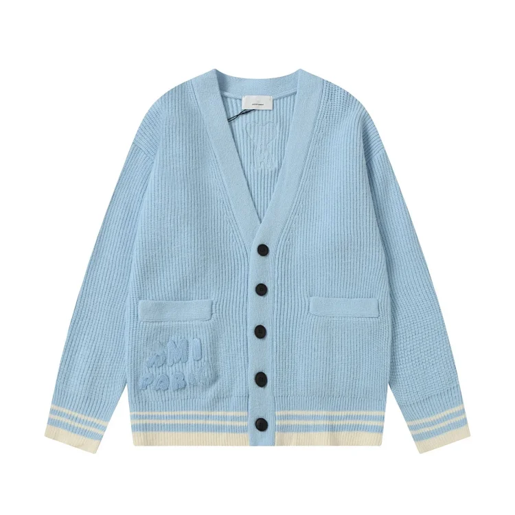 Love embroidered knitted sweater casual loose and versatile couple style(pic36) Love embroidered knitted sweater casual loose and versatile couple style