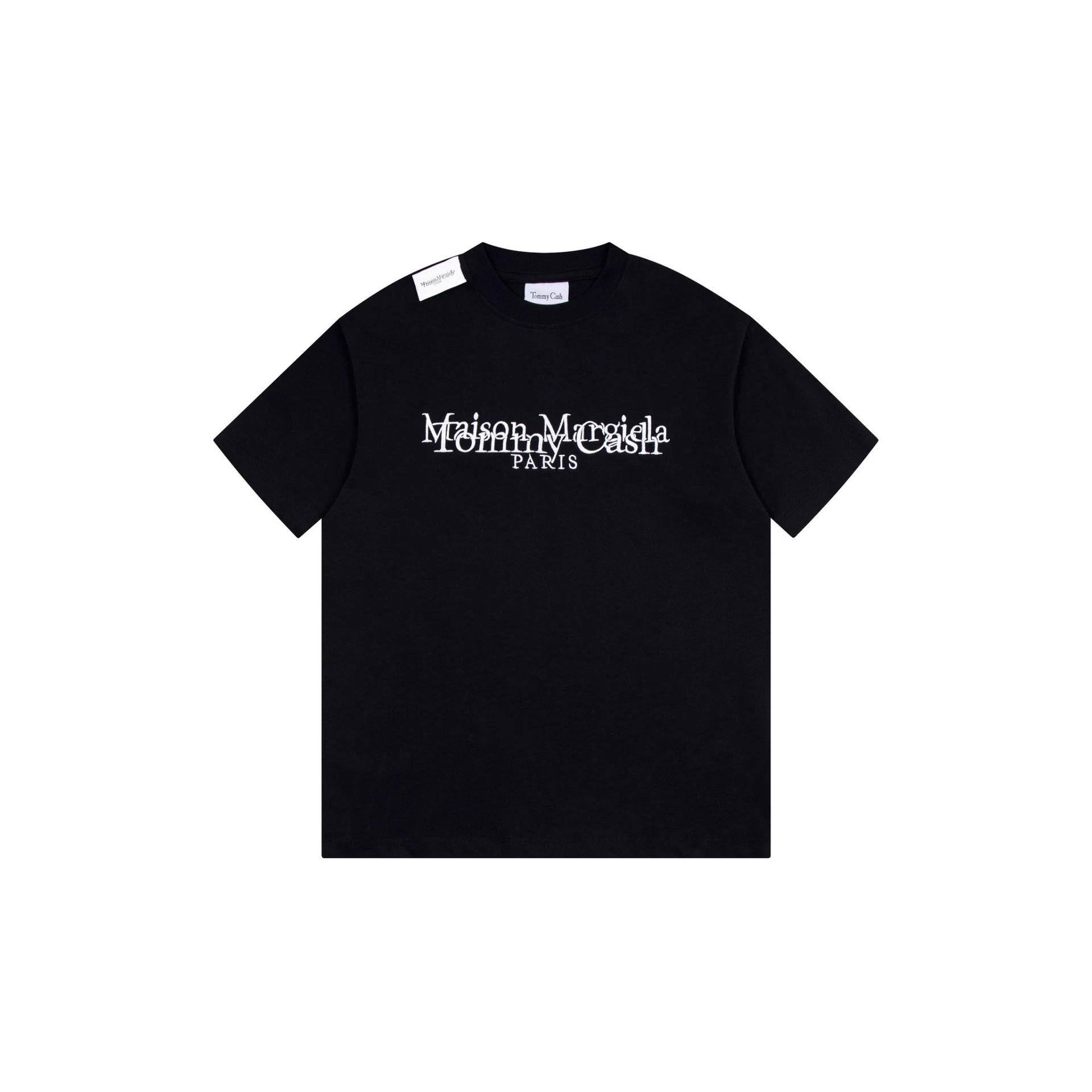 Maison Margiela Graphic Print Black And White Oversized T-Shirt