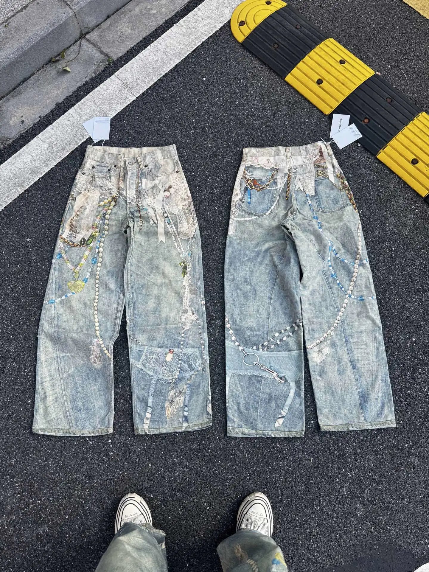 Acne Studios Straight Leg Jeans photo 7