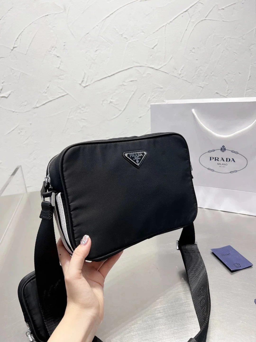 Prada Three Stripe Camera Bag photo 2