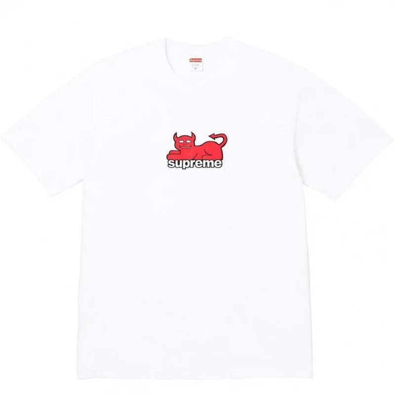 Paint Splatter Letter Print T-Shirt photo 6