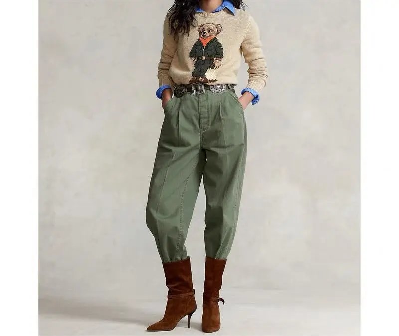 Classic Embroidered Vintage Knit Sweater photo 4