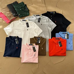 thumbnail for CLASSIC PONY EMBROIDERED LAPEL POLO SHORT SLEEVE