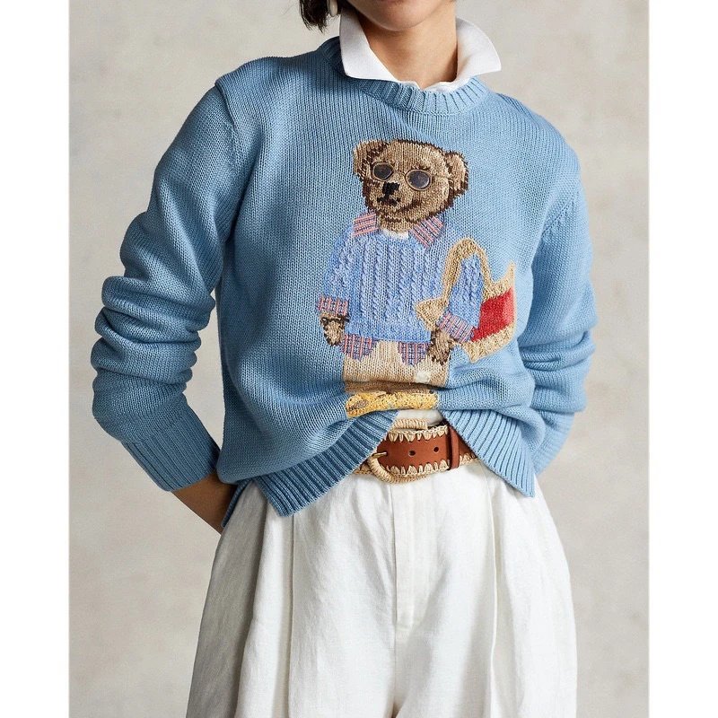 Classic Embroidered Vintage Knit Sweater photo 2