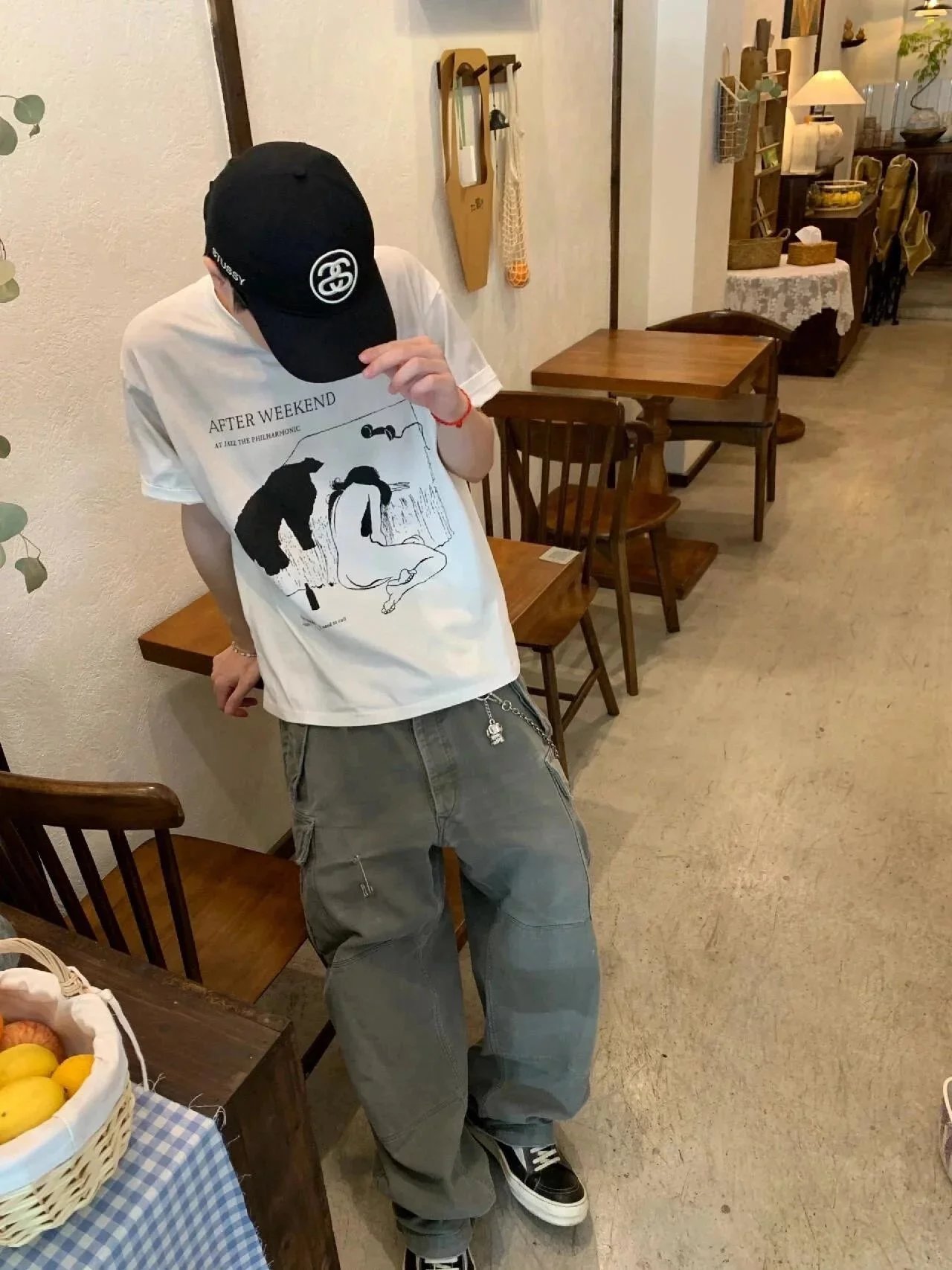 Stussy Circular Logo Embroidered Cap photo 3
