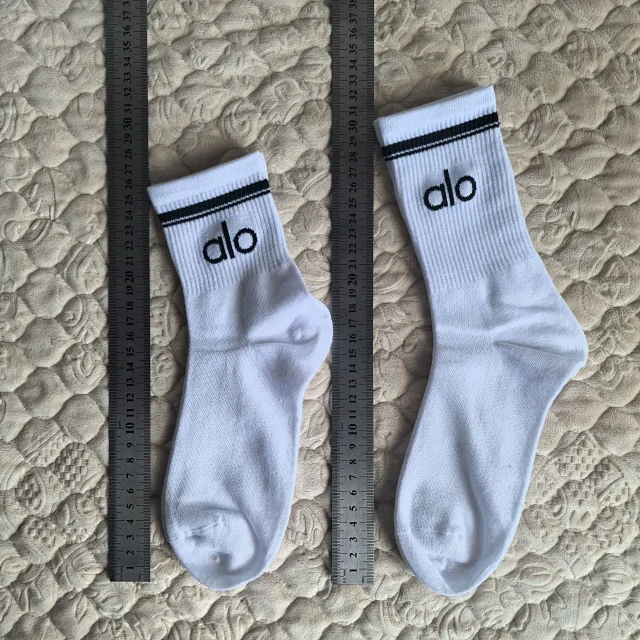 Alo Socks Unisex Half-Crew Sock product detail image 1