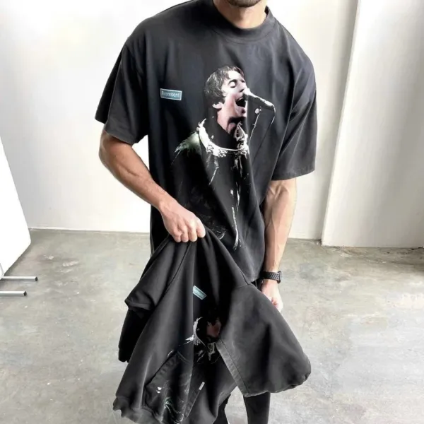 Represent Band Performance Graphic T-Shirt Black - 8