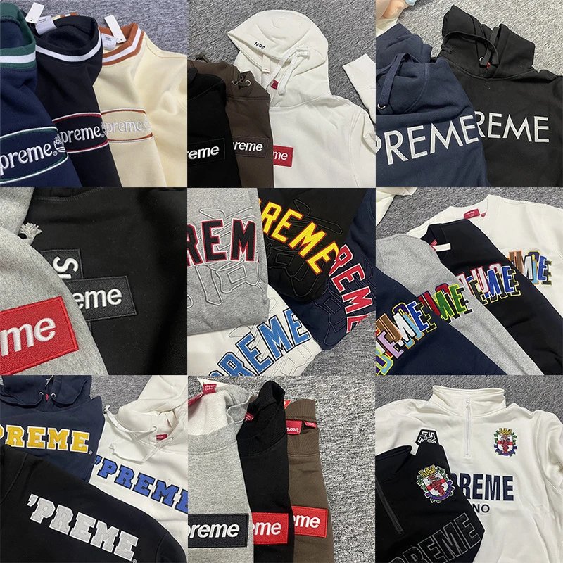 Supreme Logo Hoodies/Sweaters