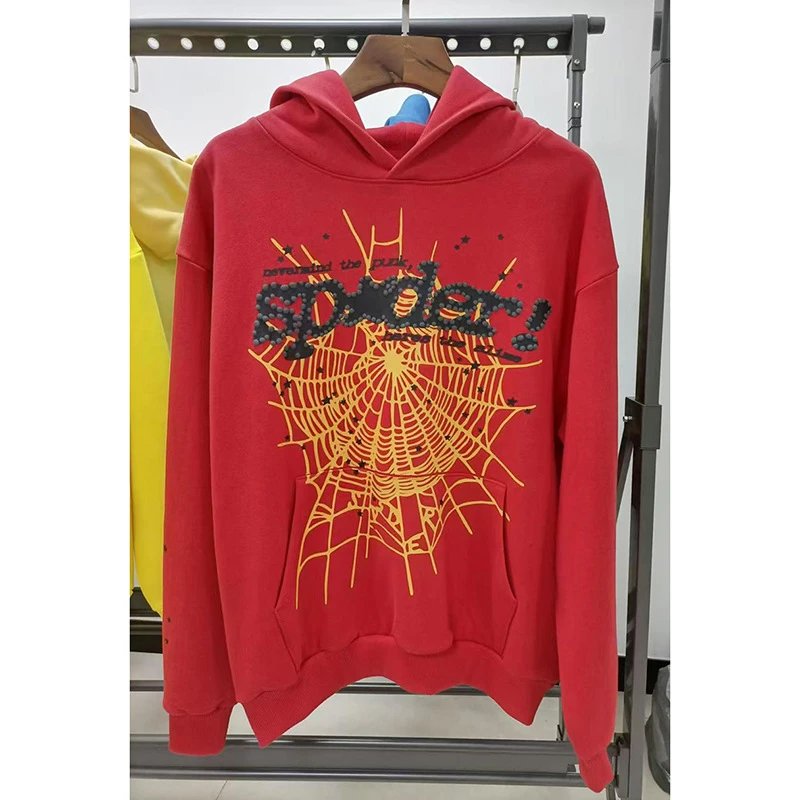 Sp5der Hoodie Purple photo 7