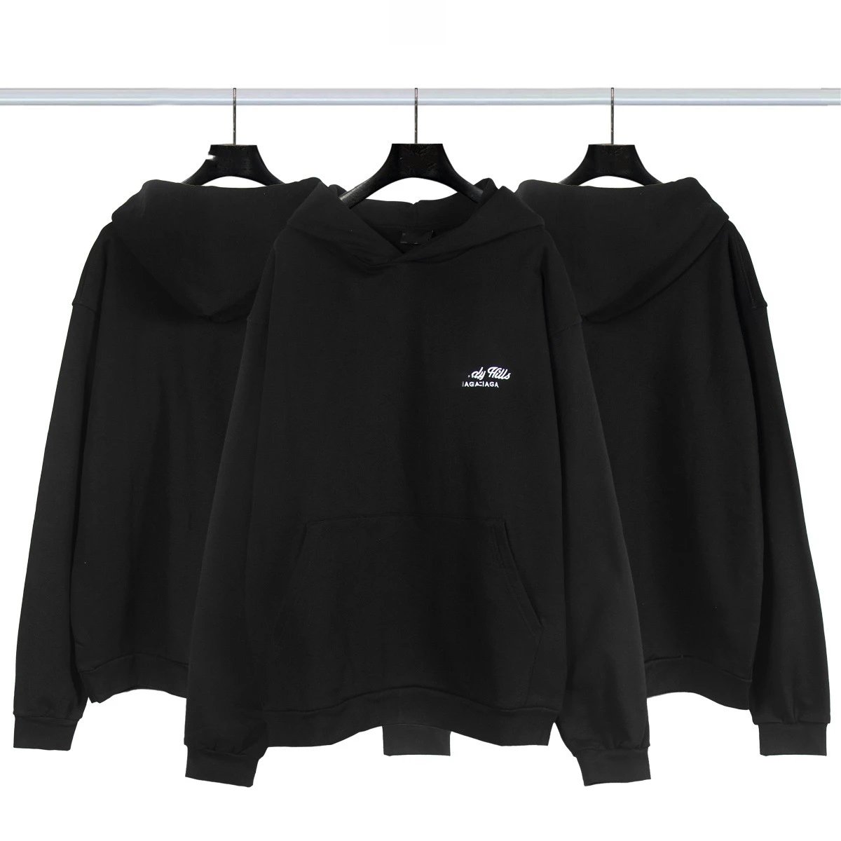 B Family Embroidered Hoodie photo 4