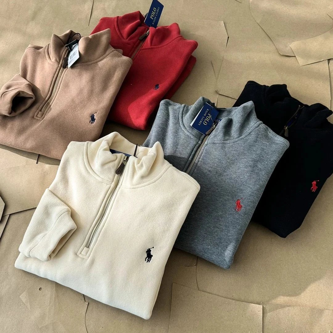 Ralph Lauren Half Zip Mockneck Hoodie Fleece photo 4
