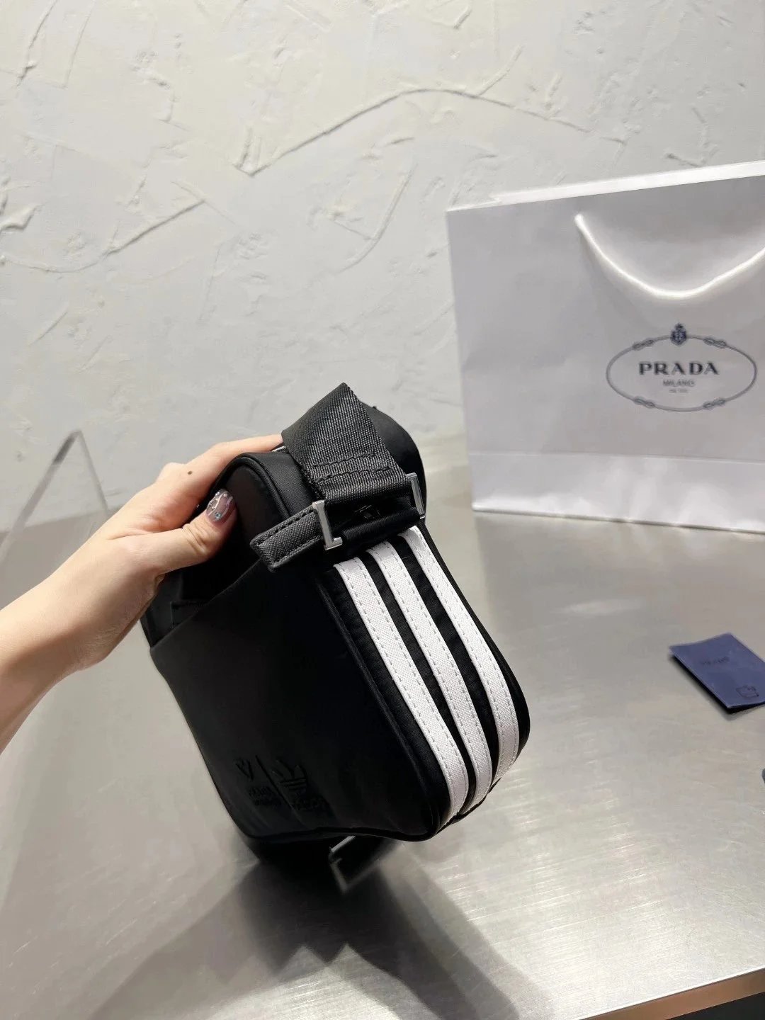 Prada Three Stripe Camera Bag photo 3