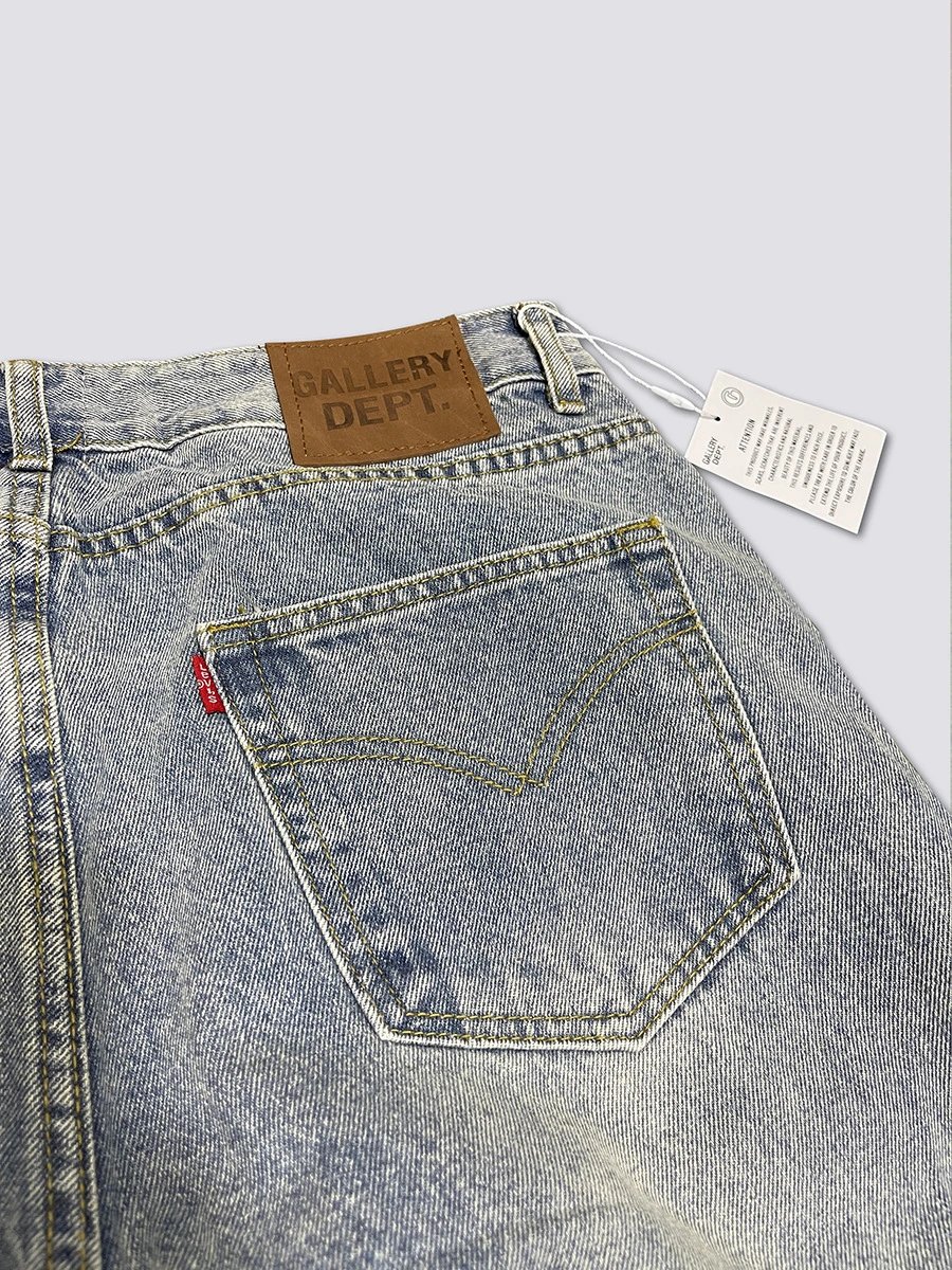 Maison Margiela Tabi Patchwork Denim Jeans - 8