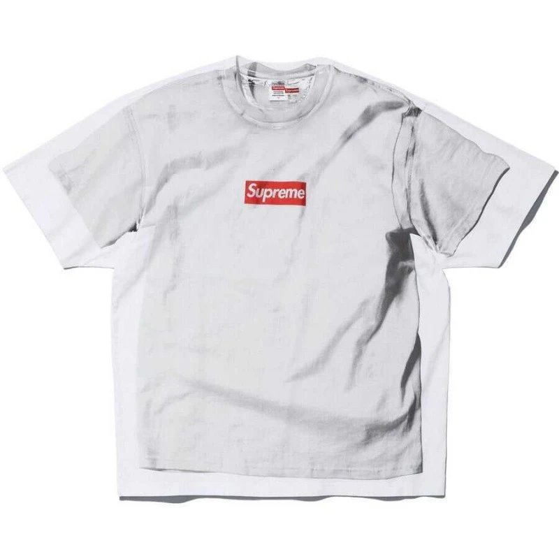 Paint Splatter Letter Print T-Shirt photo 2