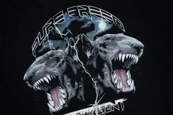 Represent Pure Breed Graphic Black T-Shirt - 7