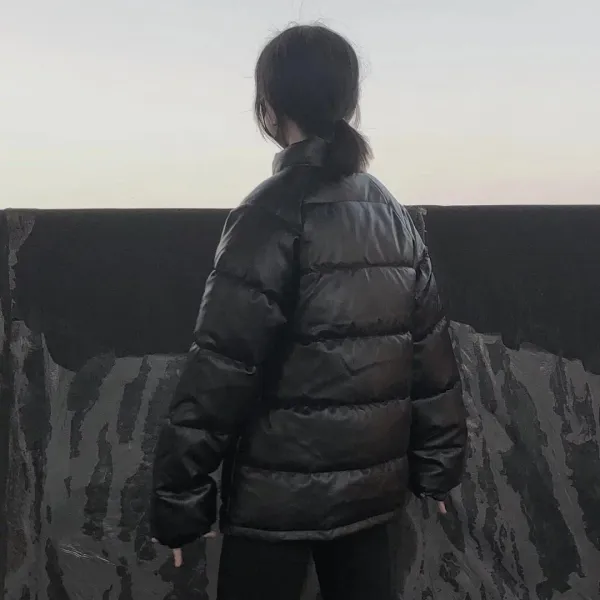A Bathing Ape Puffer Jacket Black Down-Jacket - 6