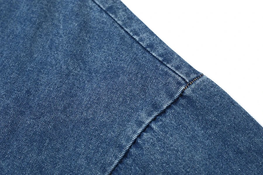 Fear of God Essentials Distressed Denim Shirt photo 8