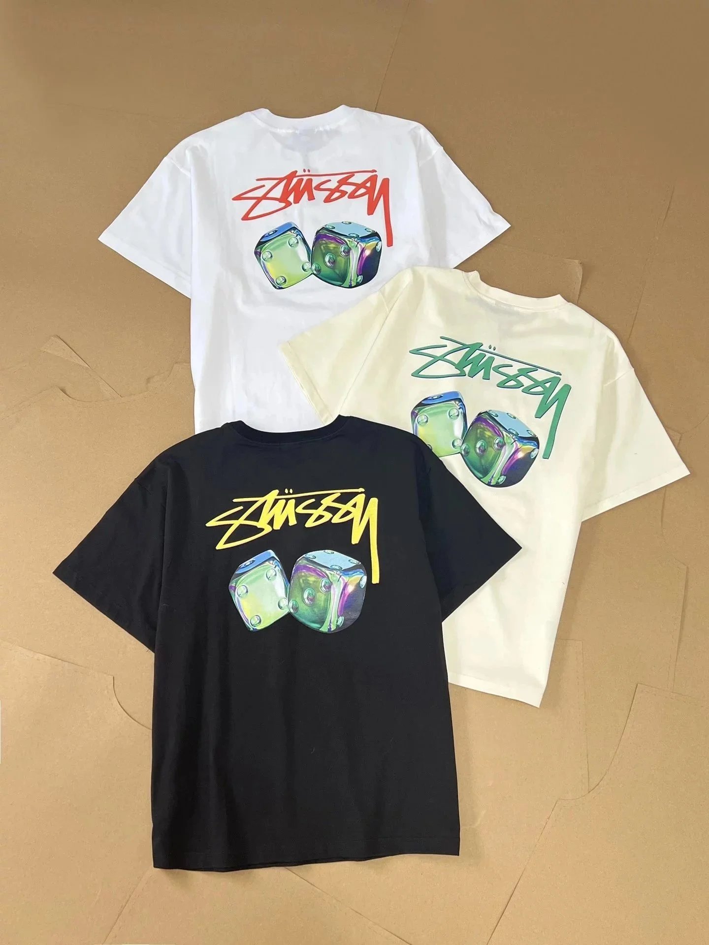 Stussy Rainbow Dice T-Shirt photo 4