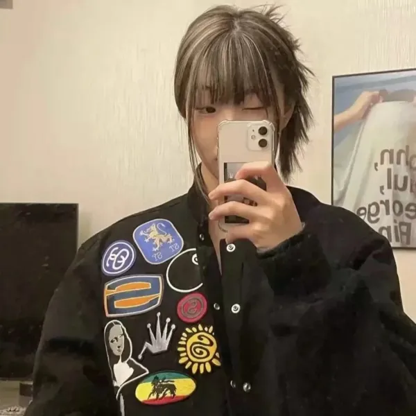 Stussy Patchwork Bomber Jacket Black Outerwear - 3