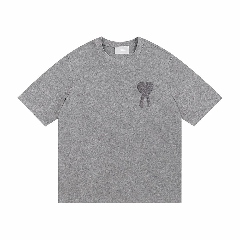 Crocheted Thick Yarn Heart T-Shirt photo 7